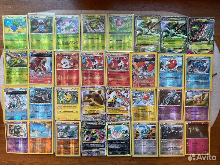 Карточки Покемон из сета XY7 Древние Истоки