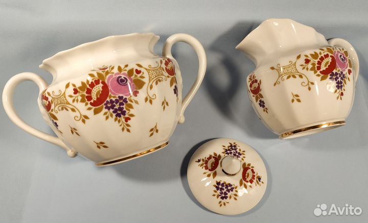 Фарфоровая чайная посуда Вербилки