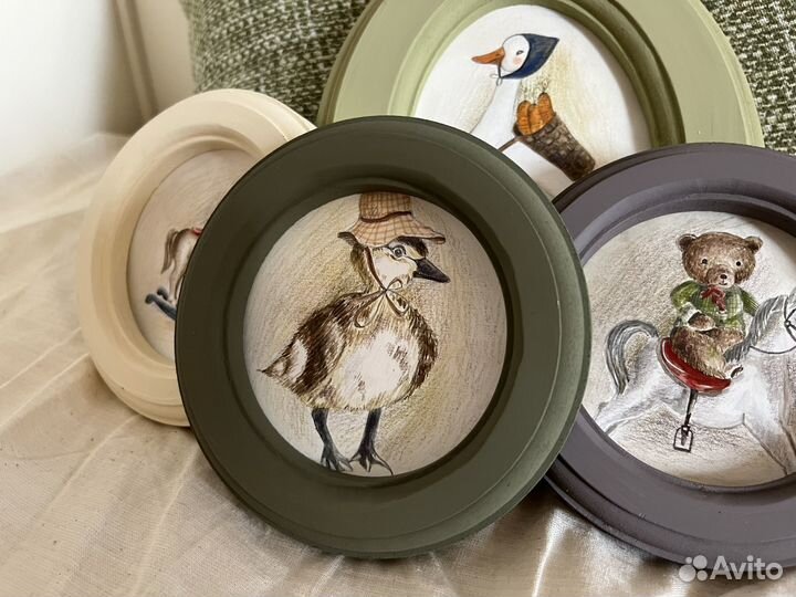 Картина акварель