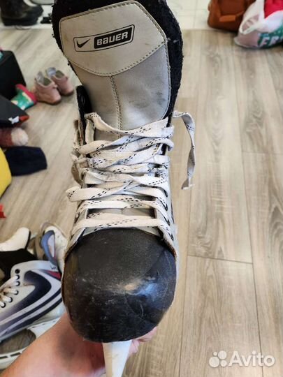 Хоккейные коньки бауэр 43 размер
