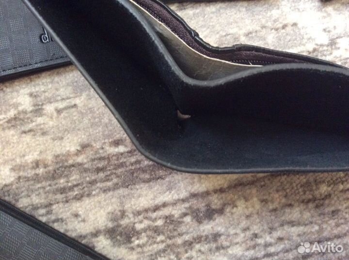 Кошелек мужской кожаный