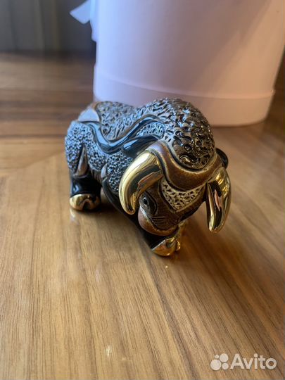 Фигурка de rosa бык маленький 11,5/7,5/6 см