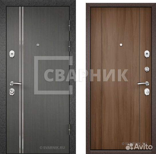 Усиленная входная дверь на заказ. Под ключ