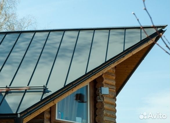 Фальцевая кровля, Кликфальц, Двойной стоячий фальц