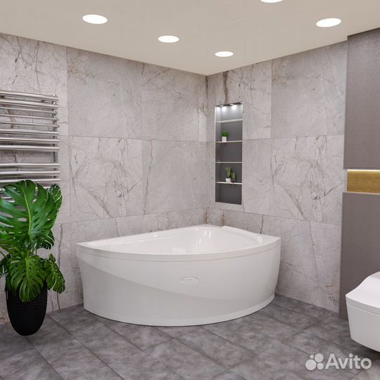 Акриловая ванна Альбена