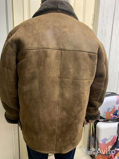 Дубленка мужская пилот 52 54