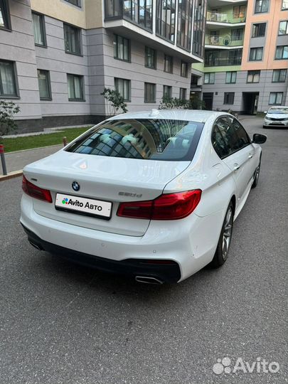 BMW 5 серия 2.0 AT, 2017, 115 000 км