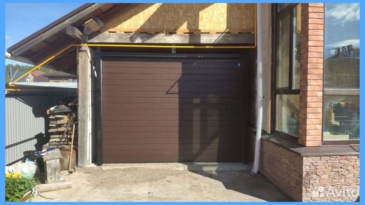 Автоматические гаражные секционные ворота