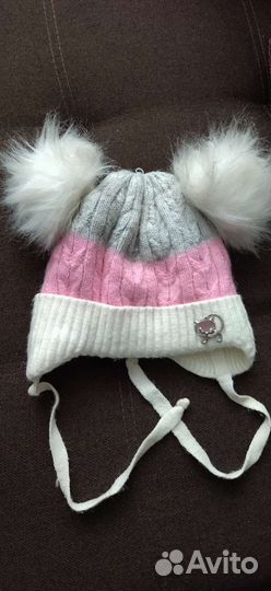 Шапка зимняя для девочки