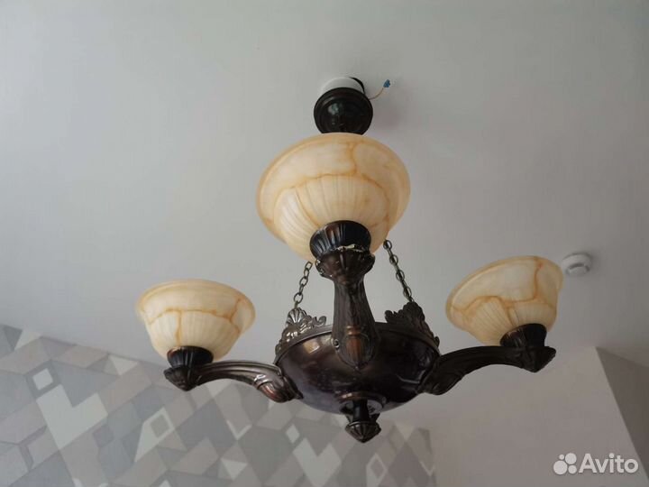 Старинная люстра модерн. Франция