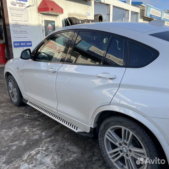 Пороги подножки ступеньки BMW X4 F26