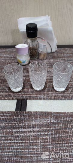 Хрустальные рюмки СССР