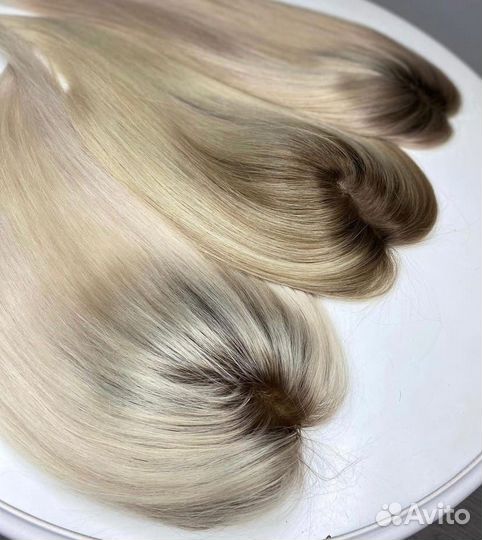 Накладка из натуральных волос