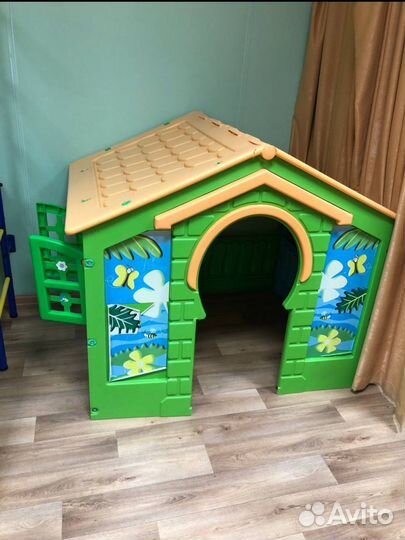 Игровой дом пластик