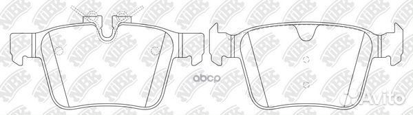 Колодки тормозные дисковые задние NiBK PN0650 Я