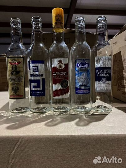 Стеклотара для алкогольных напитков