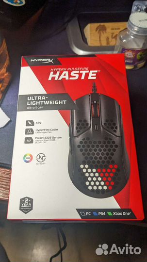 Игровая мышь hyperx pulsefire haste