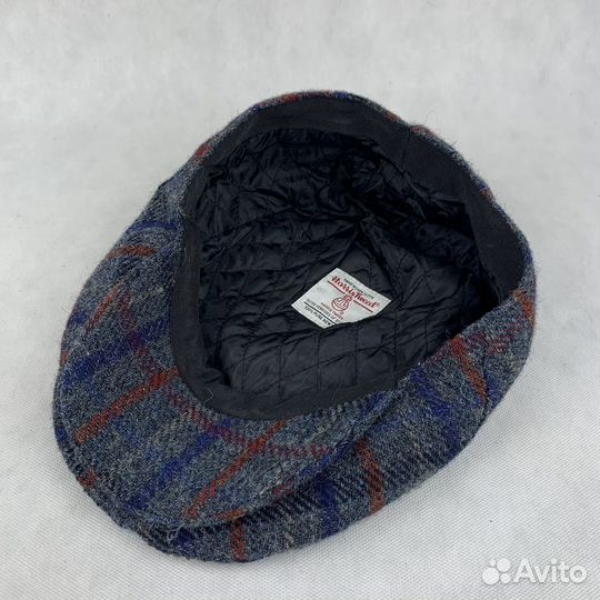 Твидовая кепка Harris Tweed