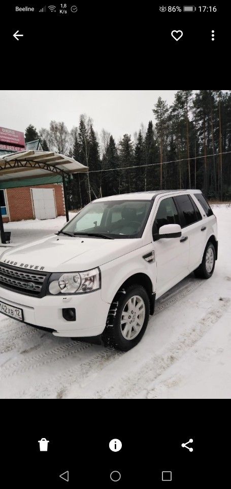 Land Rover Freelander: фото владельца