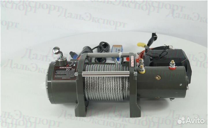 Лебедка электрическая 12V Electric Winch 6000lbs