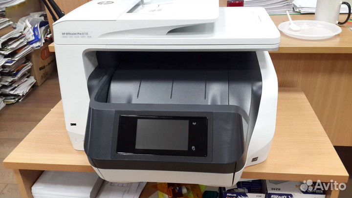 Мфу струйное HP OfficeJet Pro 8730, цветной А4