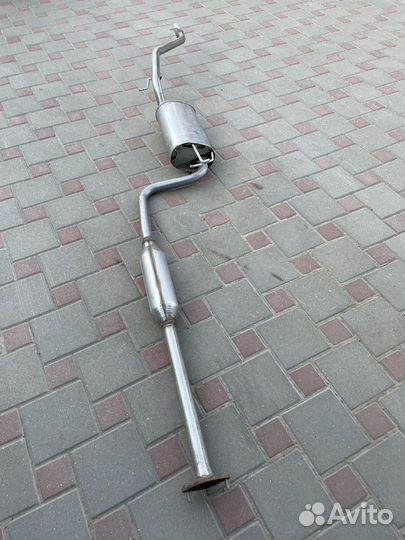 Глушитель на mazda 3
