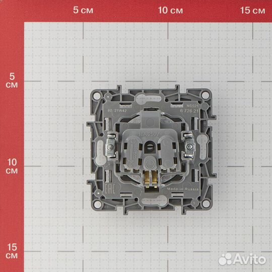 Розетка Legrand Etika 672621 скрытая установка ант