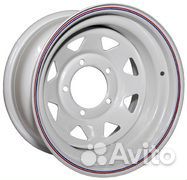 ORW диск стальной УАЗ 7х15 5x139,7 ET0 d110 белый