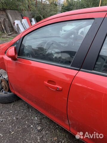 Двери opel корса 2008 года