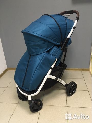 Коляска прогулка с большими колесами babalo 2023