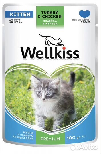 Влажный корм для котят