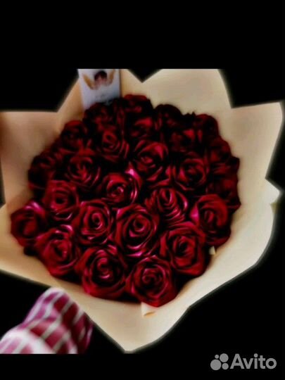 Букет из атласных лент