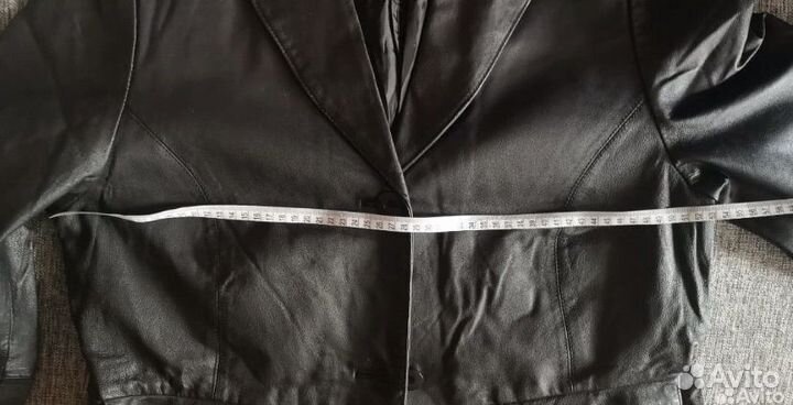 Кожанный плащ y2k