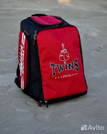 Рюкзак Twins красный