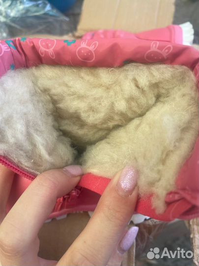 Зимние сапоги для девочек новые