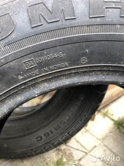 Kumho Radial 857 215/65 R16C