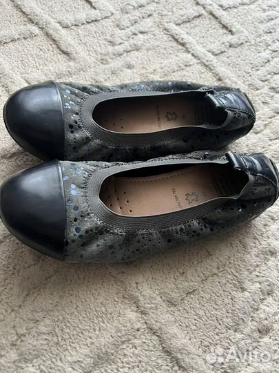 Балетки натуральная кожа geox