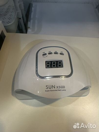Лампа для маникюра sun x 5 max