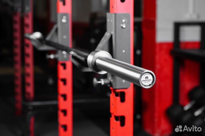 Гриф для приседа YouSteel Power Bar 25кг 245см до