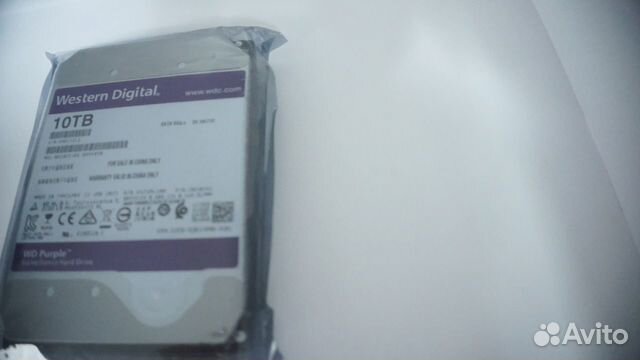 Жесткий диск 10Тб HDD Wd Purple 10tb