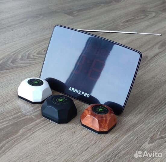 Кнопки вызова официанта Бургер и табло вызова