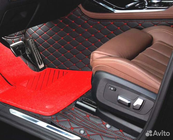 3D Коврики Audi Салон Багажник из Экокожи