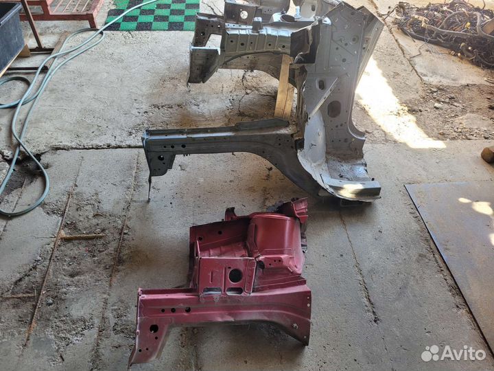 Лонжерон правый nissan qashqai j10