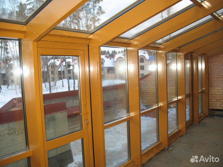 Холодное остекление террасы бесплатный замер