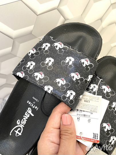 Шлёпанцы lefties mickey mouse 37