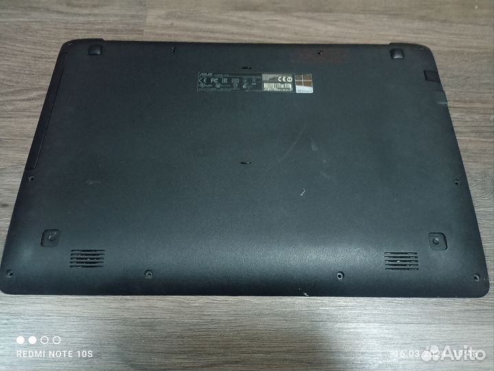 Нижняя часть корпуса ноутбука asus x553m