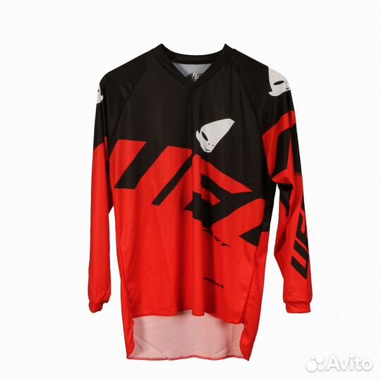 Мотоджерси подростковая UFO vanadium BOY (Красный