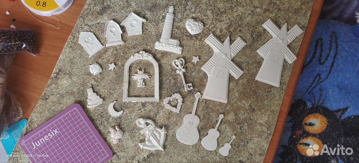 Миниатюра для творчества, фигурки из гипса