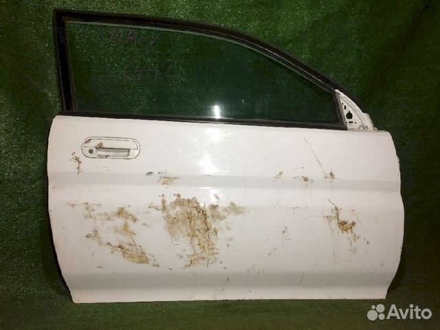 Дверь правая Honda HR-V GH2 Белая царапины