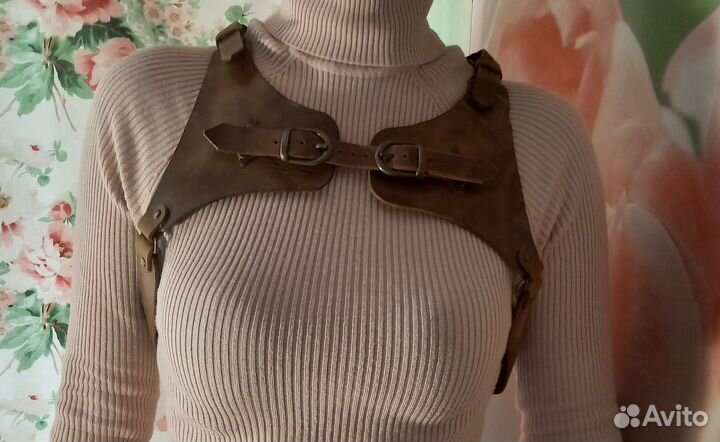 Портупея женская кожаная